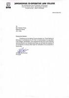 jsr coop letter